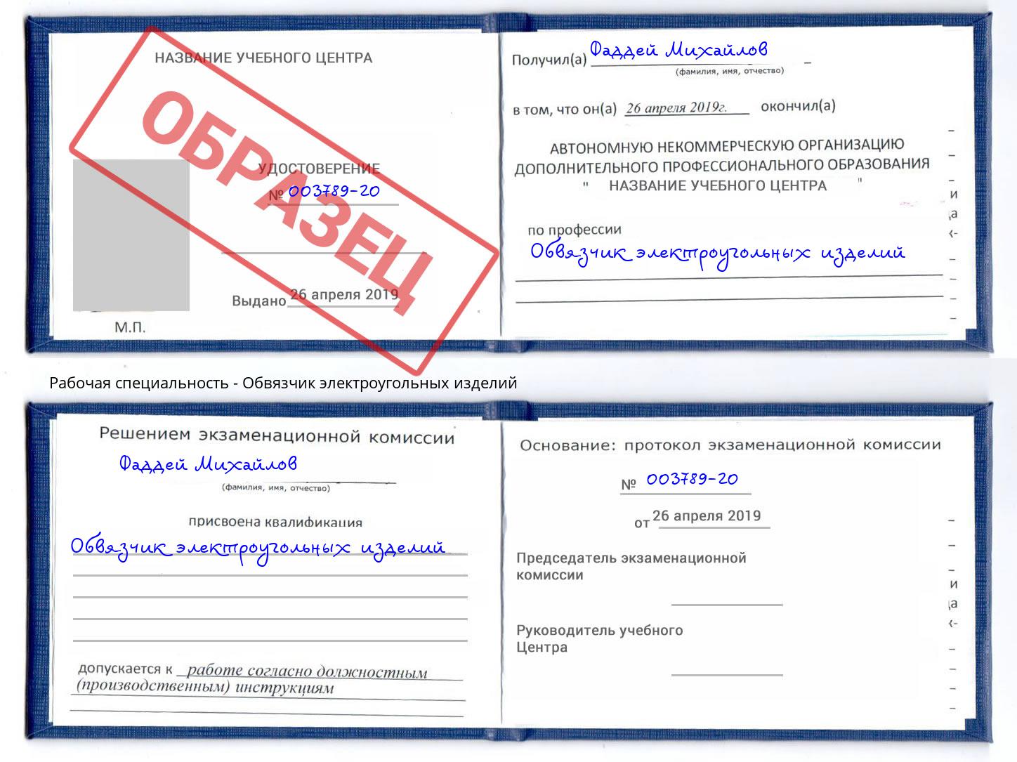 Обвязчик электроугольных изделий Улан-Удэ