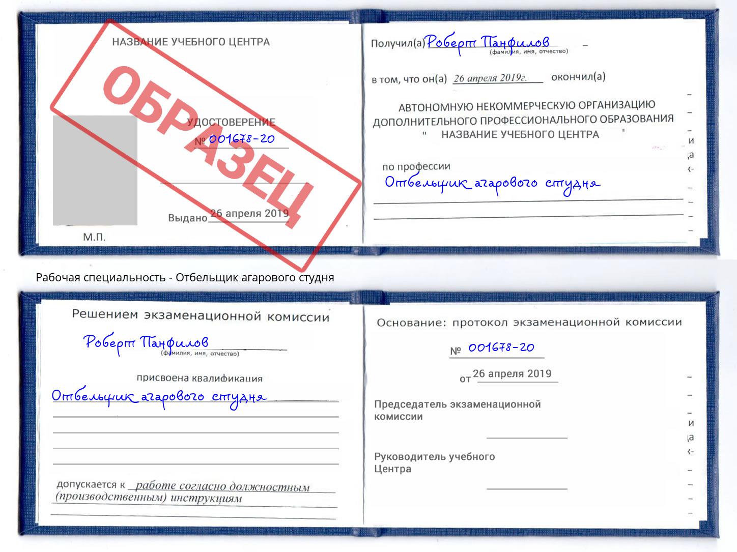 Отбельщик агарового студня Улан-Удэ